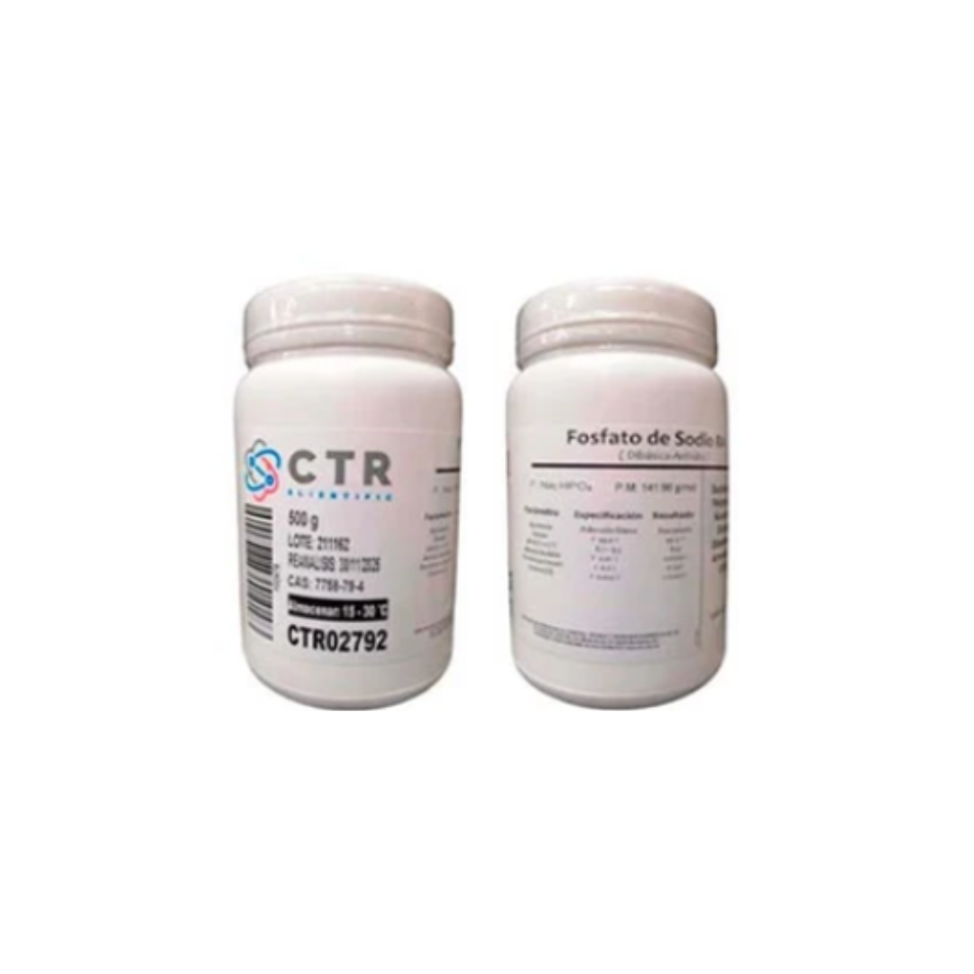 FOSFATO DE SODIO DIBASICO ANHIDRO RA PLASTICO 500GR