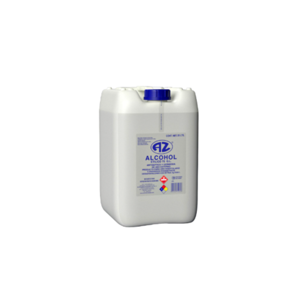 ALCOHOL ETILICO DESNATURALIZADO 70° 20L
