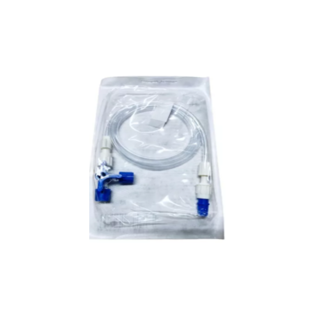 LLAVE 4 VIAS C/CONECTOR L.LOCK MACHO EXT. 80CM L 2.7MM DIAM