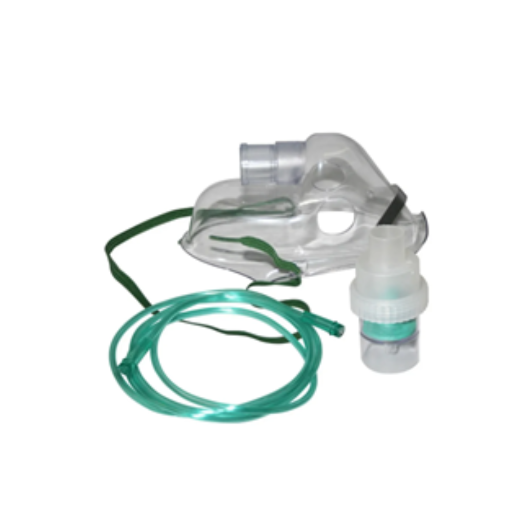 KIT MICRONEBULIZADOR CON MASCARILLA ADULTO Y TUBO 2.1M/7