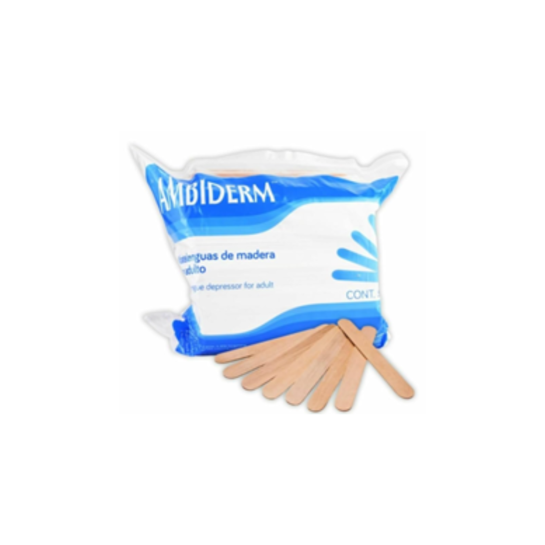 ABATELENGUAS NO ESTERIL C/500 PZ