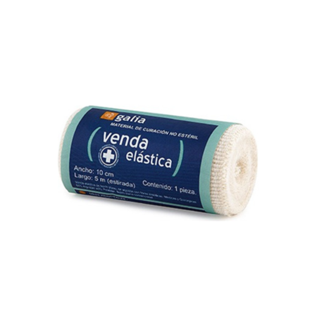 VENDA ELÁSTICA A:10CM L:5MT C/1 PZA