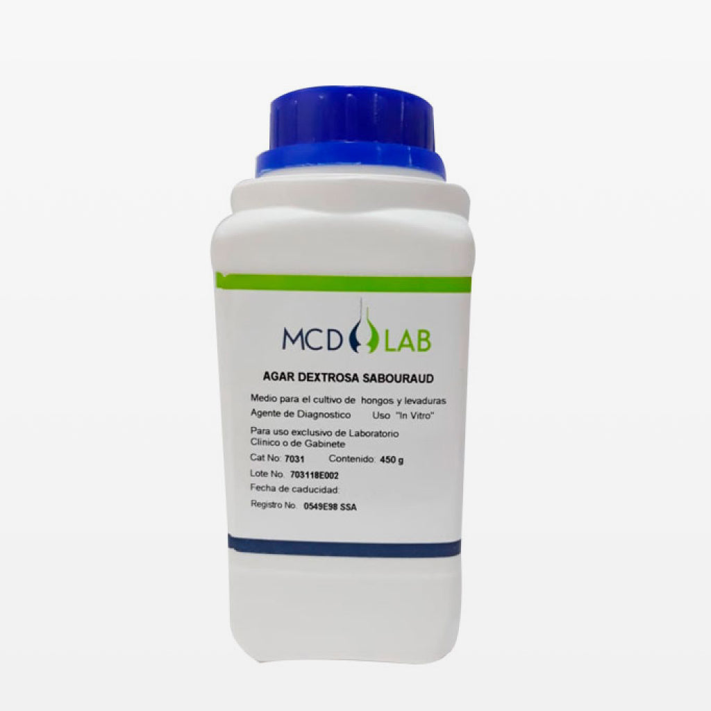 AGAR DEXTROSA SABOURAUD 450GR - MCDLAB