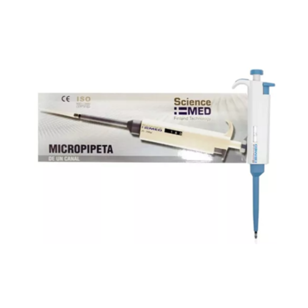 MICROPIPETA VOLUMEN VARIABLE DE 100 A 1000UL SCIENCE MED
