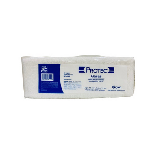 ESPONJA GASA PROTEC 7.5X5 T20X C/200