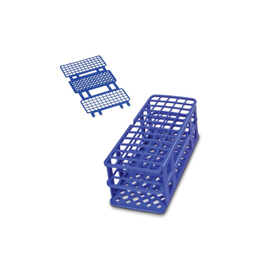 GRADILLA P/96 TUBOS 1.5/2ML COLOR AZUL PIEZA