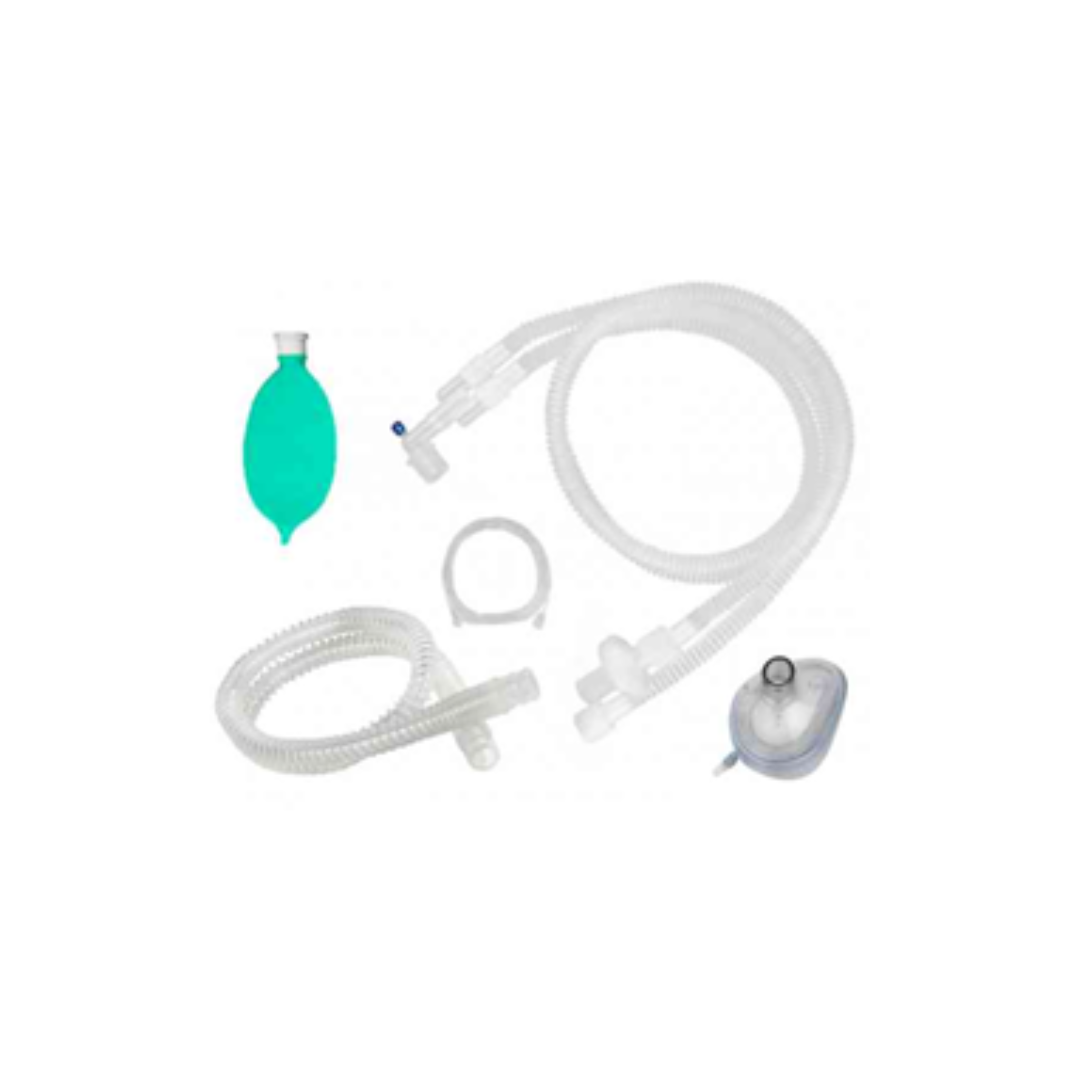 CIRCUITO DE ANESTESIA CIRCULA ADULTO 60" (152CM) PUERTO, FILTRO BOLSA MASCARILLA