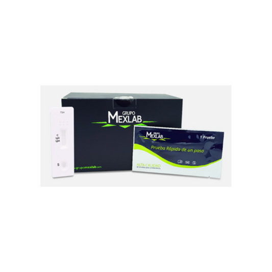 PRUEBA RÁPIDA DE TSH C/25  MEXLAB