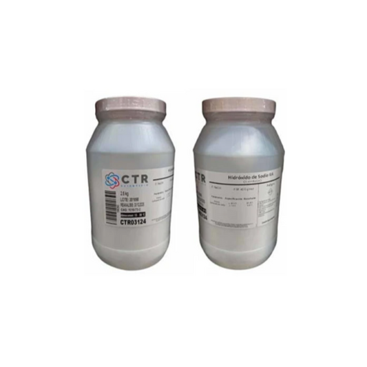 HIDROXIDO DE SODIO LENTEJAS RA PLASTICO 2.5KG CTR
