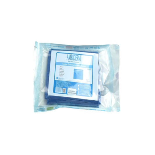 CAMPO QUIRURGICO C/ADHESIVO ESTERIL SMS C/5