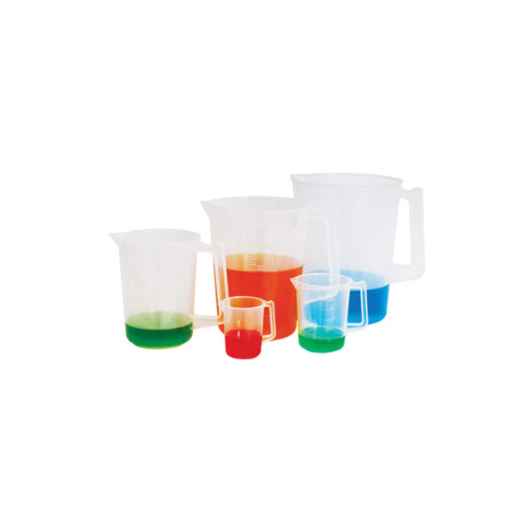 VASO DE GRADUADO PP CON ASA DE 5000 ML