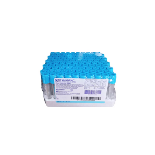 TUBO PLASTICO HEMOGRAD AZUL 1.8ML BD