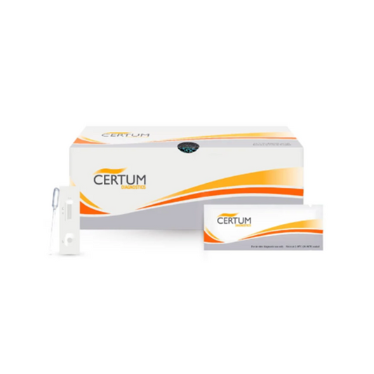 PRUEBA RÁPIDA DE ANTI CUERPOS DE HEPATITIS C  C/40 CERTUM