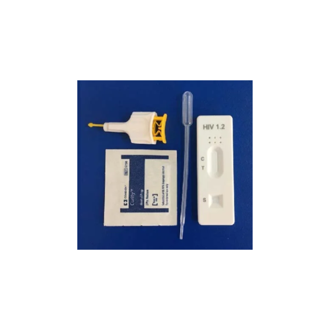 PRUEBA RÁPIDA DE VIH TIPO 1&2, 3A GENERACIÓN  C/30T/KIT SD