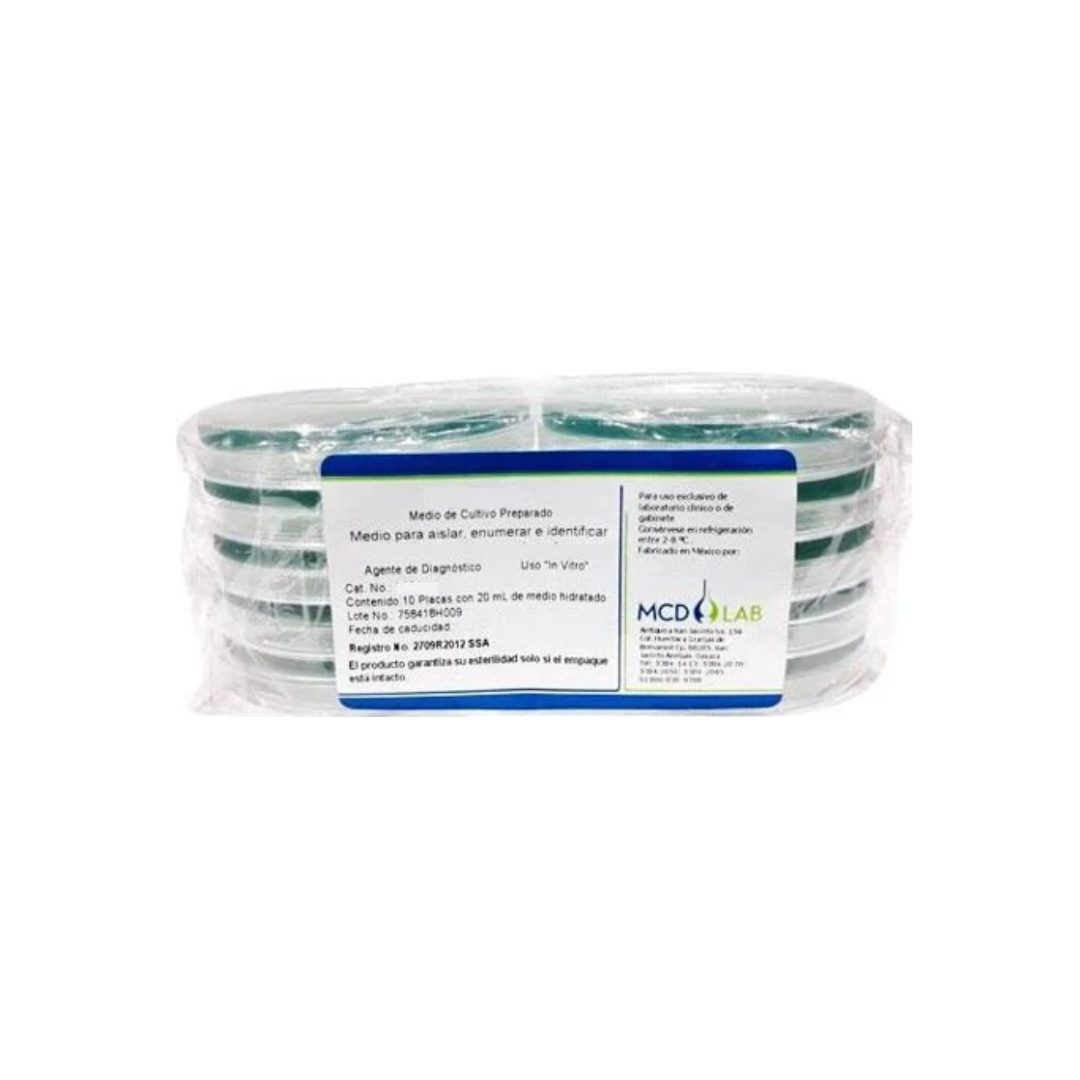 PLACA DE AGAR MAC CONKEY C/10