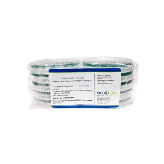 PLACA DE AGAR MAC CONKEY C/10