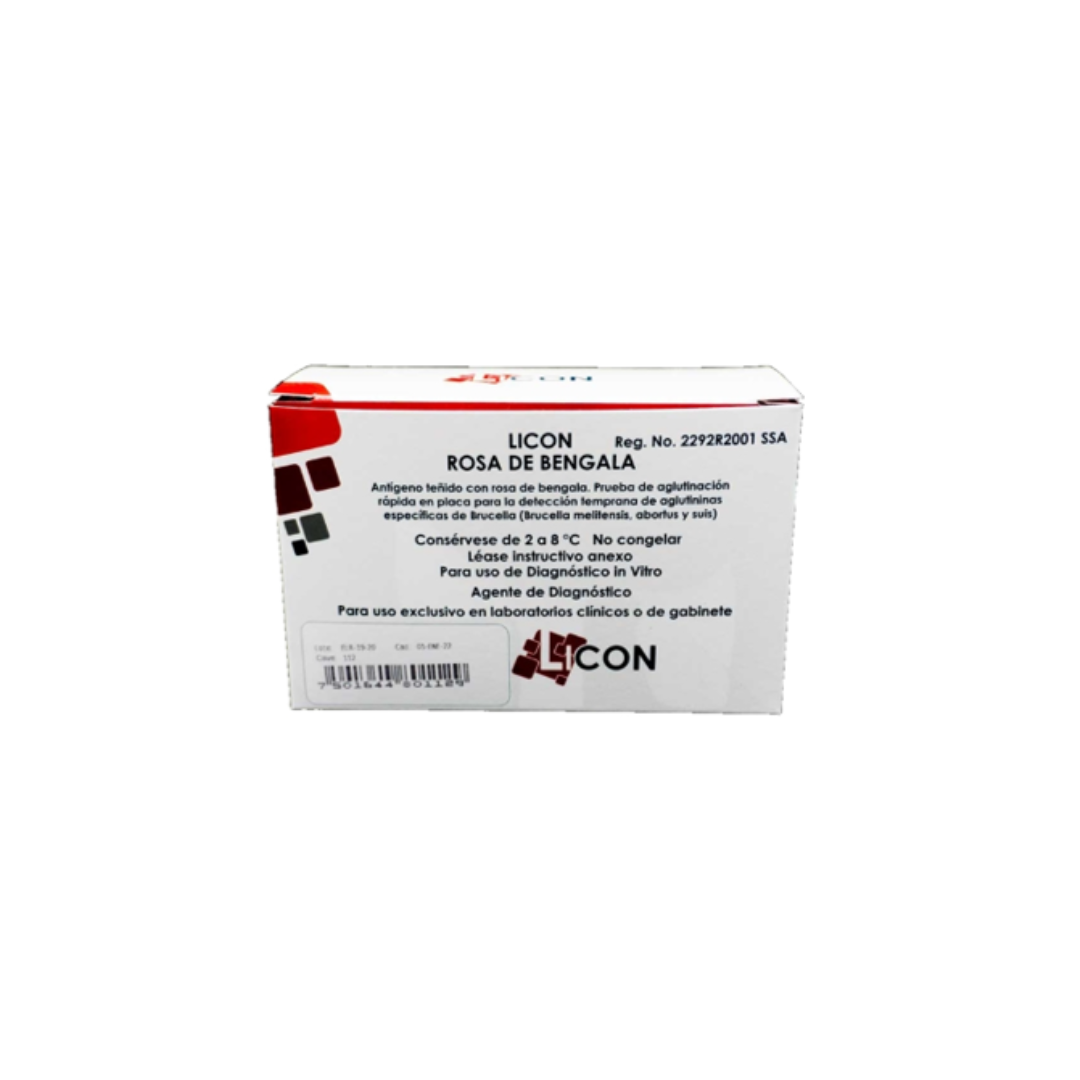 ROSA DE BENGALA INCLUE CONTRO + & - C/50T