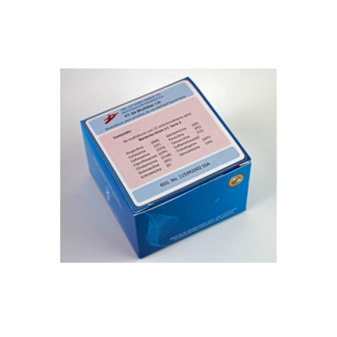 MULTIDISCOS GRAM POSITIVOS CAJA/50