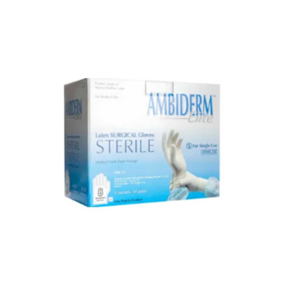 GUANTE AMBIDERM ELITE TALLA 8 1/2