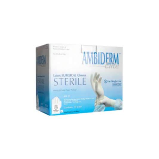 GUANTE AMBIDERM ELITE TALLA 8 1/2