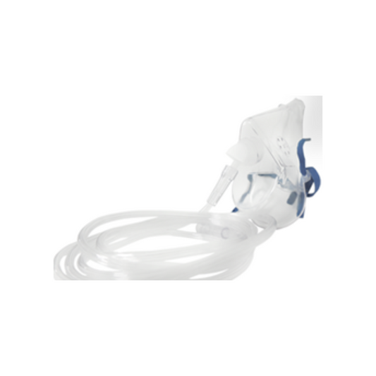 MASCARILLA PARA OXIGENO PEDIATRICA CON TUBERIA DE 2.1MTS