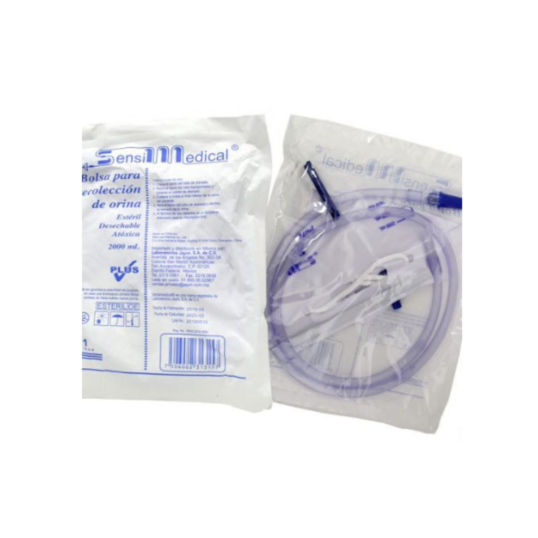 BOLSA RECOLECTORA DE ORINA 2L MOD. PLUS