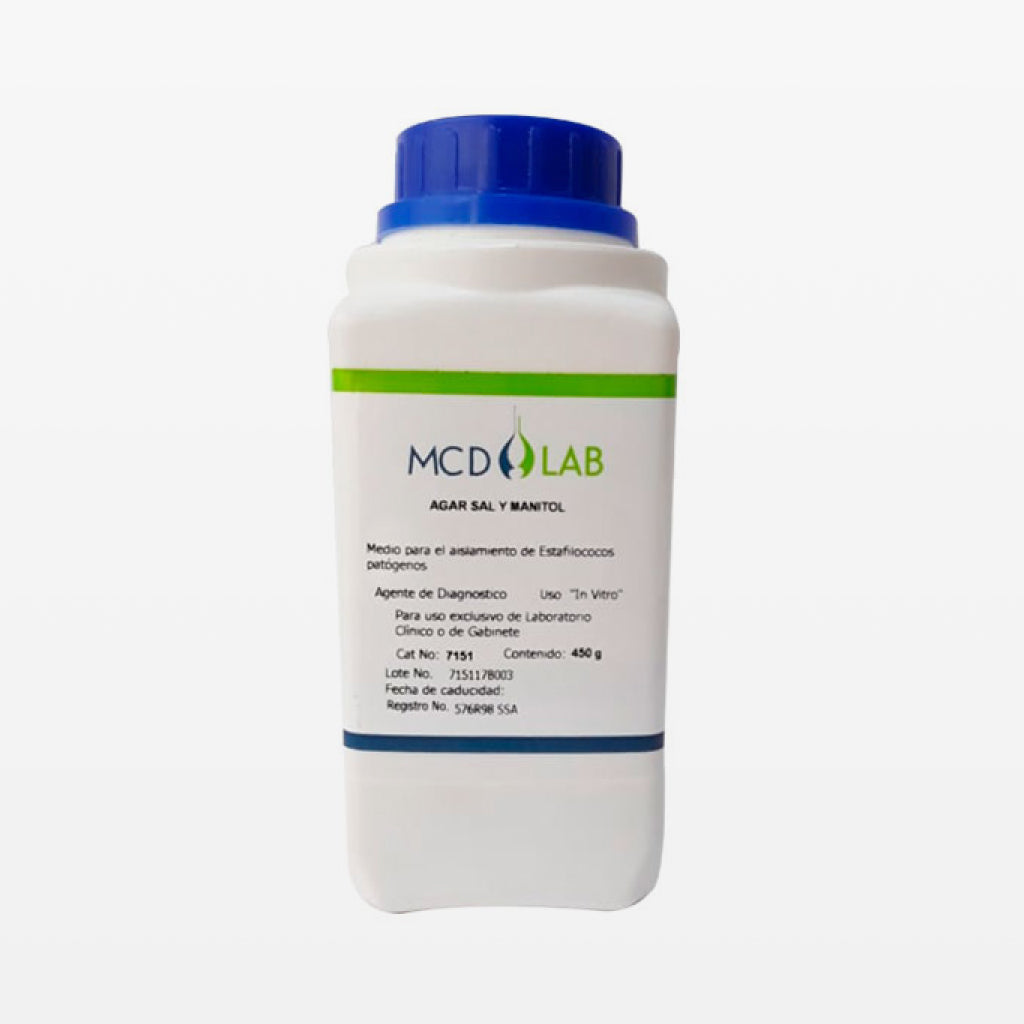 AGAR SAL Y MANITOL 450GR - MCDLAB